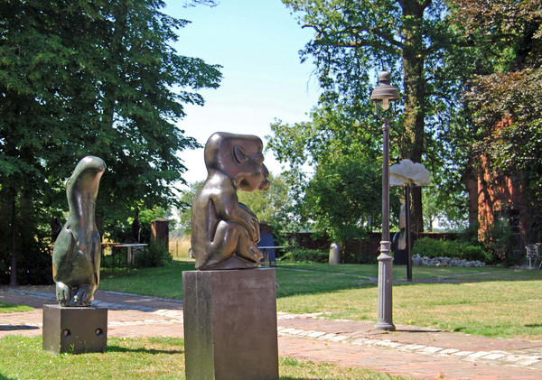 Skulpturausstellung im Kulturhof Westerbeck in Westerkappeln